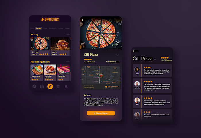 Drunchies Mobile App