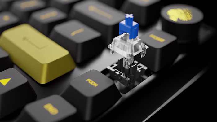 Keyboards Branding 3D Concept