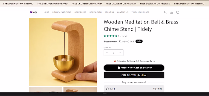 Launched and optimized a Shopify
