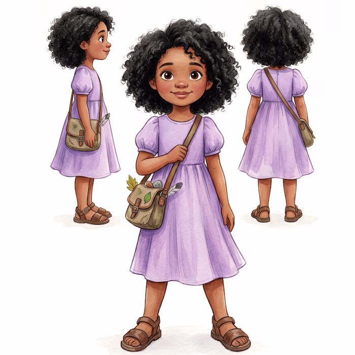 Project Description
This character design sheet