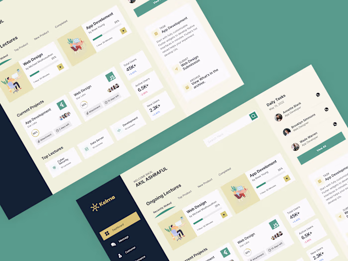 Dashboard UI Design
