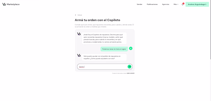 AI-powered auto parts marketplace. Built