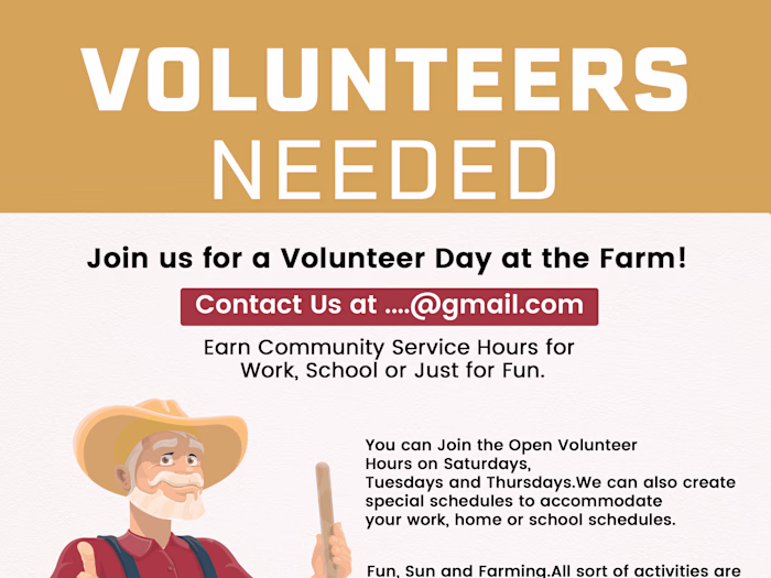 Volunteer Days Flyer