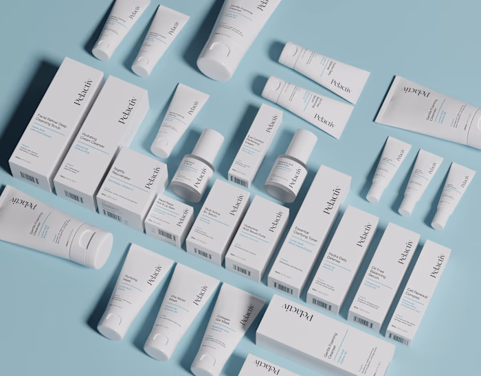 Pelactiv - Cosmetic Label and Packaging Design