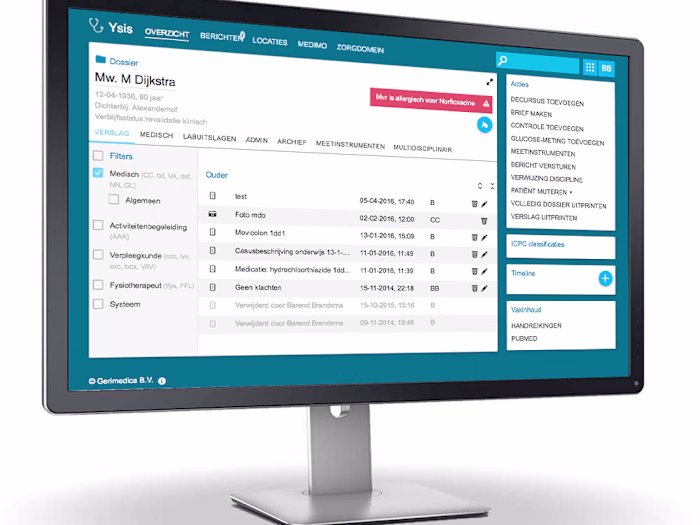 JAVA and Spring based SaaS application for Dutch healthcare