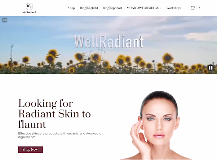 Organic skincare products, Ayurvedic recipes