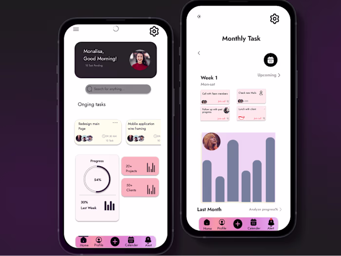 OrganizeMe is a productivity aap for designers 