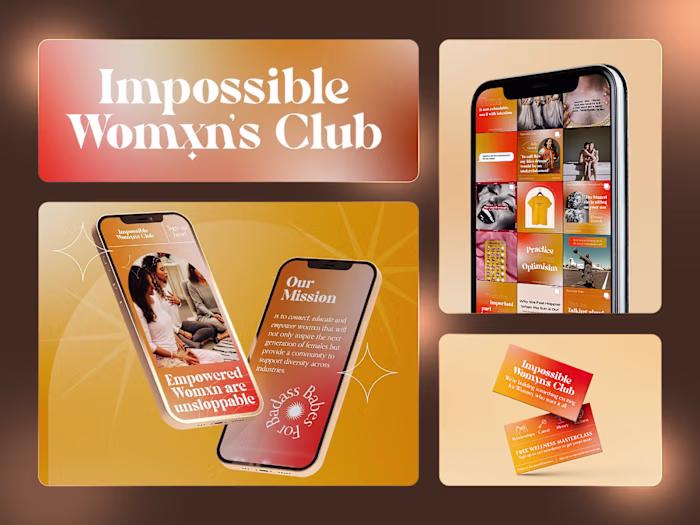 Branding + Membership Platform Design & Development – IWC