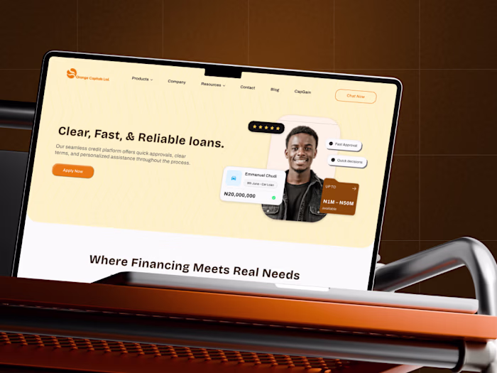 Redesigned Web UI pages for