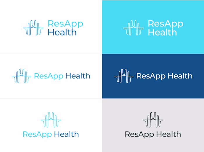 ResApp lungs motif & brand concepts