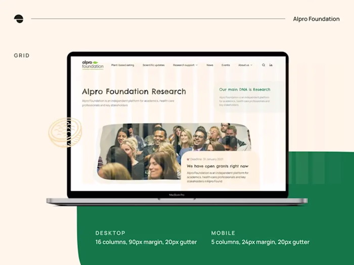 Alpro Foundation - Strengthening the brand authority