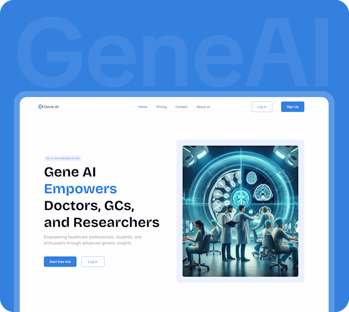 Medical AI research tool