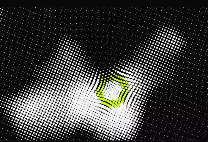 A website with cursor effects
