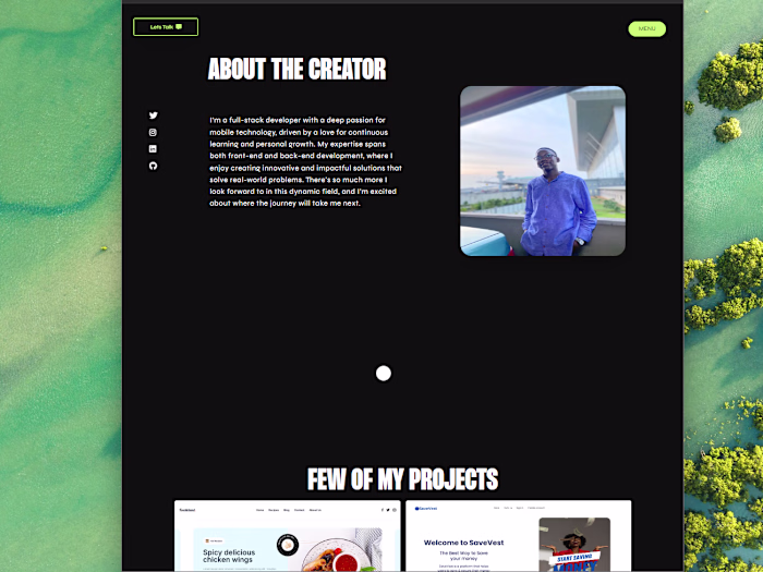 Folajimi - Portfolio Website