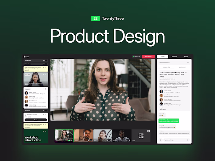 TwentyThree Webinars 