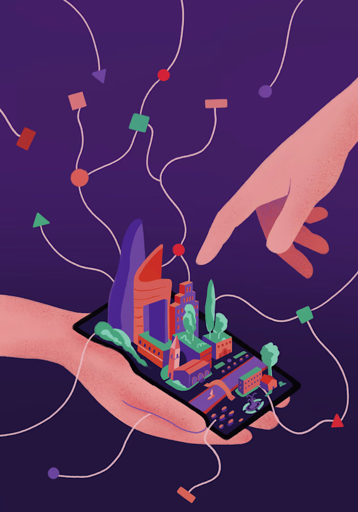 Finished working on a new illustration about how digital too...