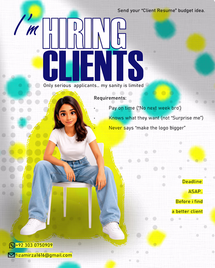 Hi, I'm a Graphic Designer
