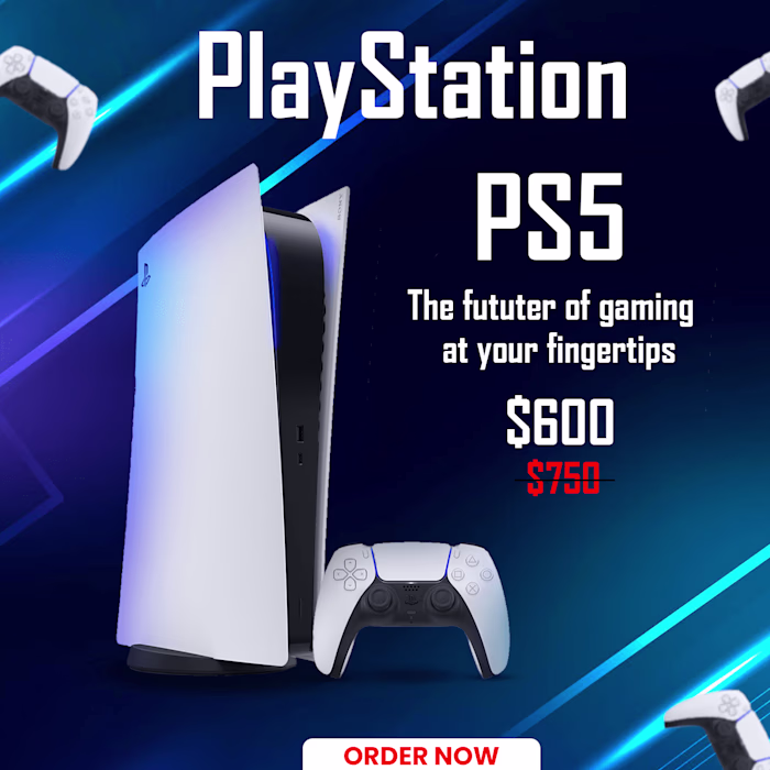 PS5 Banner for social media