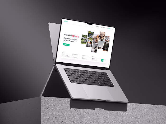 Grands Gîtes - Refonte UX UI - Desktop & mobile