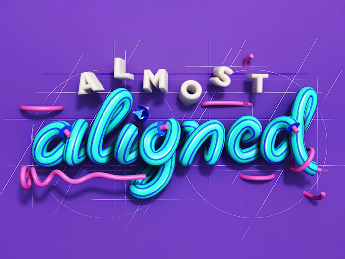 3D Lettering & Typography
