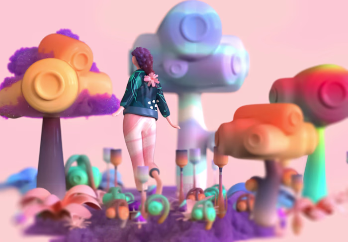 3D Surreal Character & Fantasy Nature Environment Visual