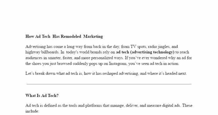 The Evolution and Future of Advertising Technology