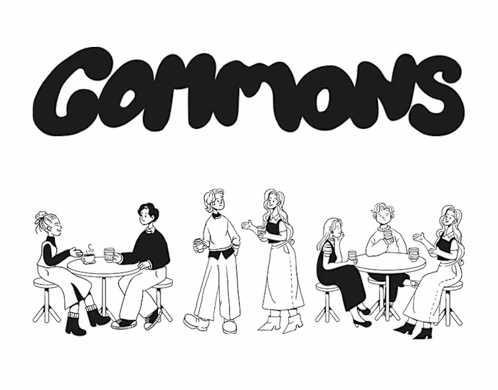 COMMONS - Cafe Brand Identity Design
