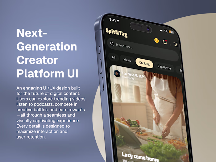SpitNtag is an AI-powered mobile social