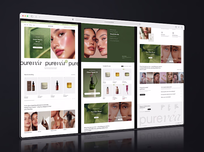 Luxury Beauty E-Commerce Website |