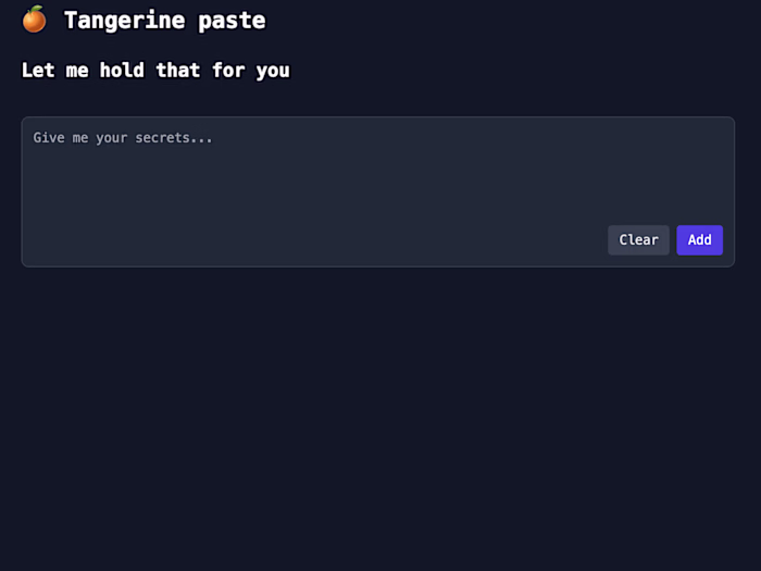 Tangerine Paste