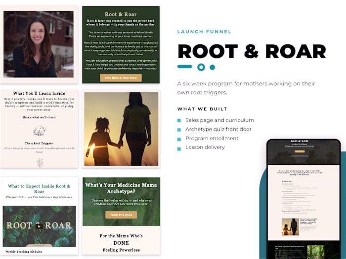 Kajabi Product Build and Funnel for Functional Health Provider