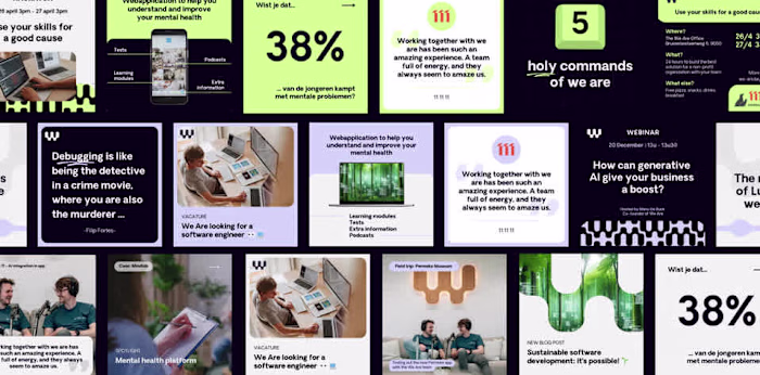 We Are social media templates