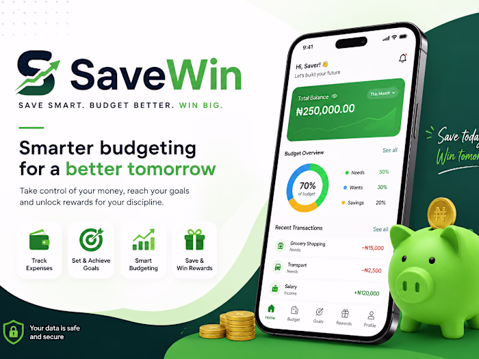 SaveWin Budgeting App