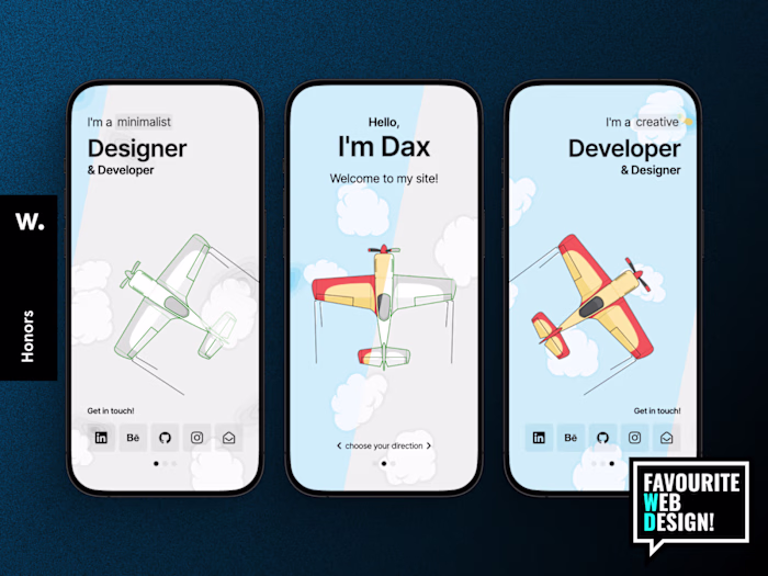 DaxArts | (Awwwards Honourable Mention) Creative Web Design