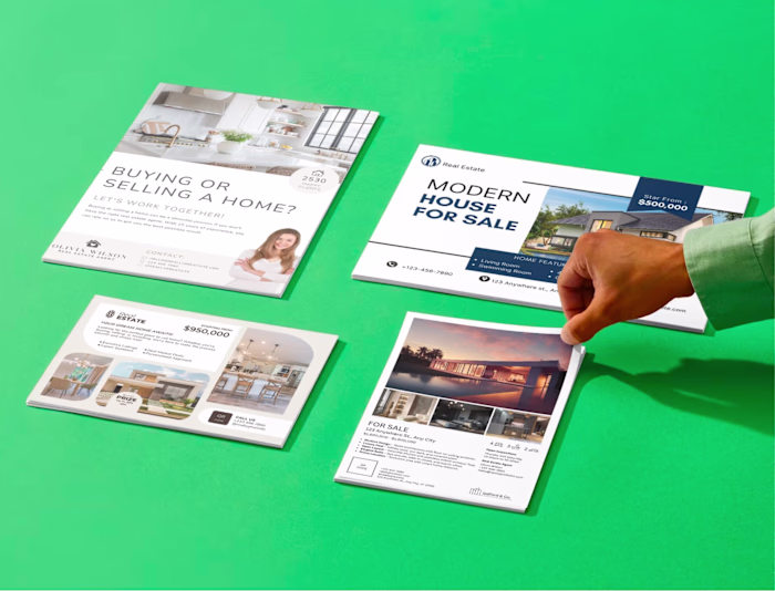 Print custom flyers