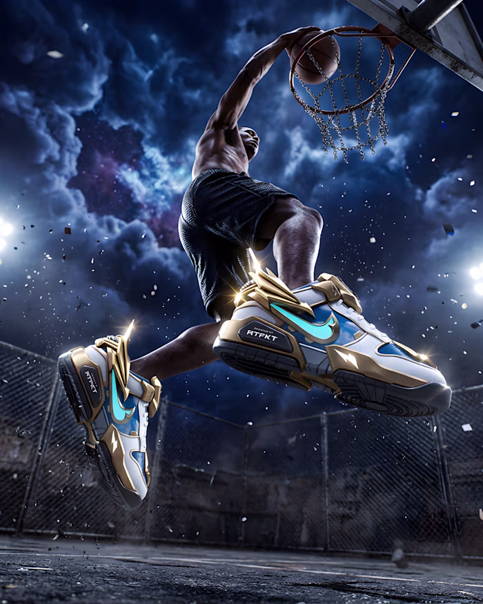 Nike x RTFKT — AI Concept Sneaker Photography
