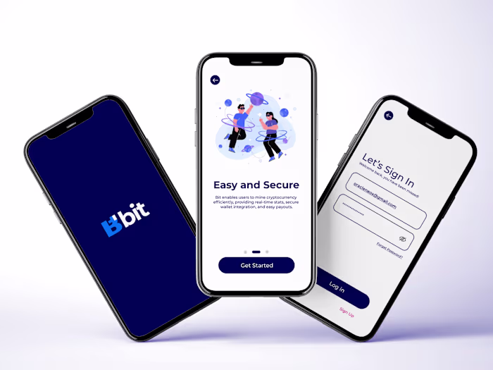 Crypto Mining Mobile App | UX/UI Design :: Behance