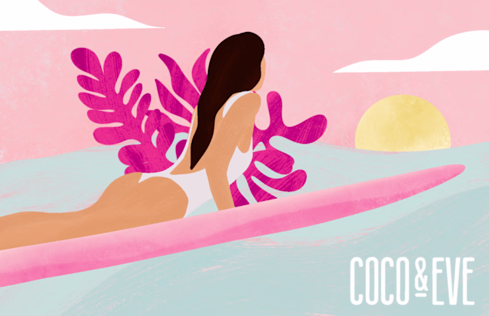 Digital Design & Art Direction for Coco & Eve Launches