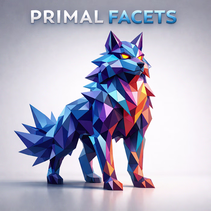 Primal Facets: A Low-Poly Collection