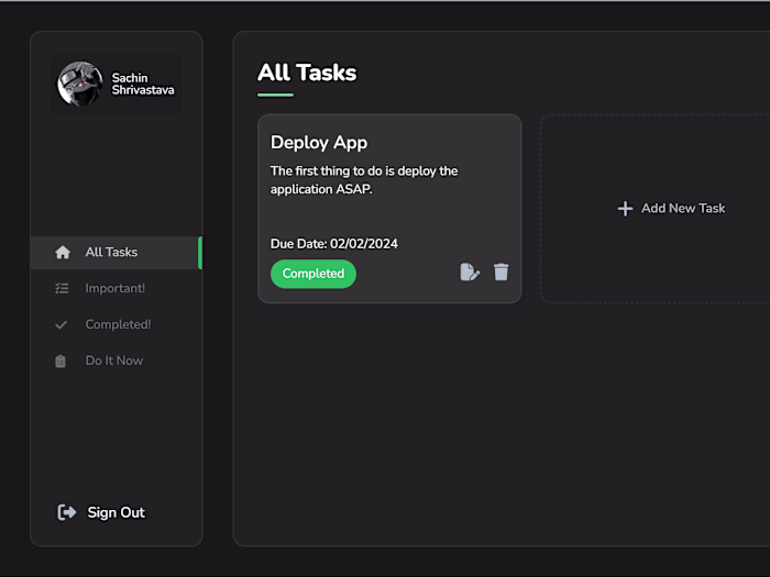 PRIORITA- A Next.js Task Management App with TailwindCSS 