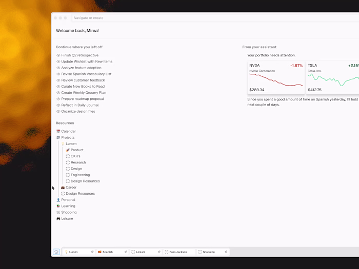 ABLE: Resume your work | Product design case study 