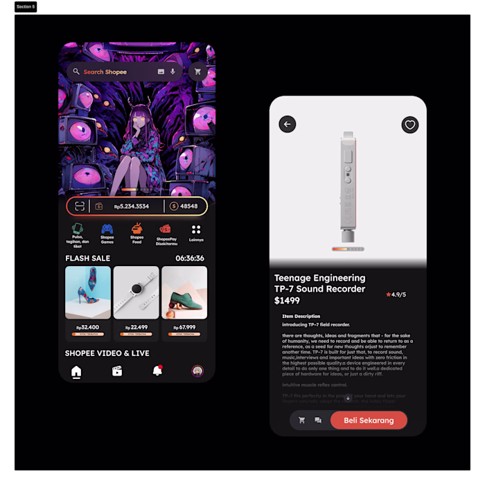 Revamp Shopee Ecommerce Apps 