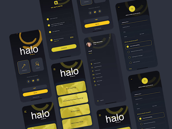 Hair Stylist App
