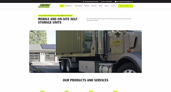 Max Mobile Storage