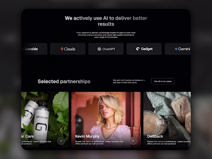 Finished redesign for dahlquist.nu (https://dahlquist.nu/)Ca...