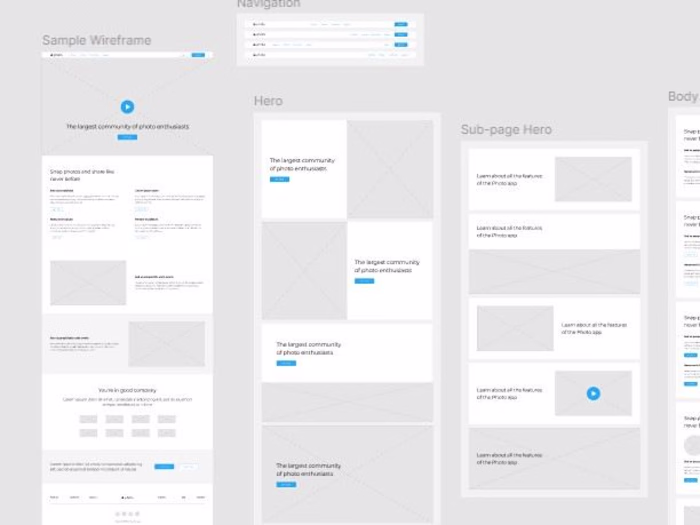 Wireframe Design