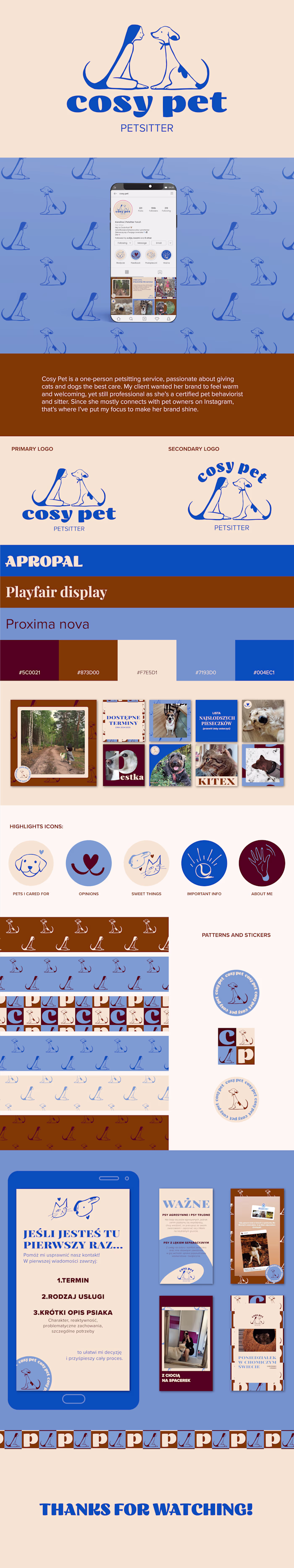 Cosy Pet Branding