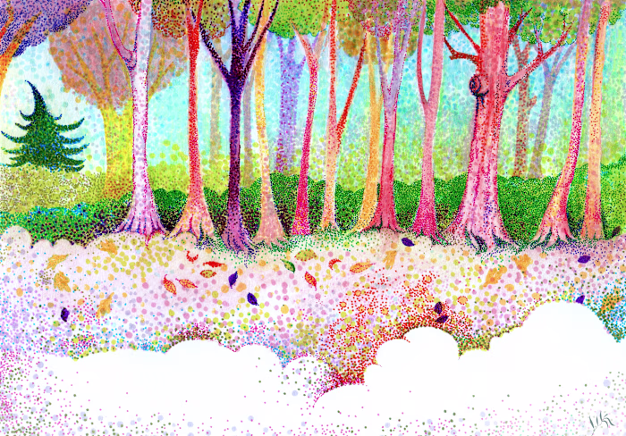Red forest