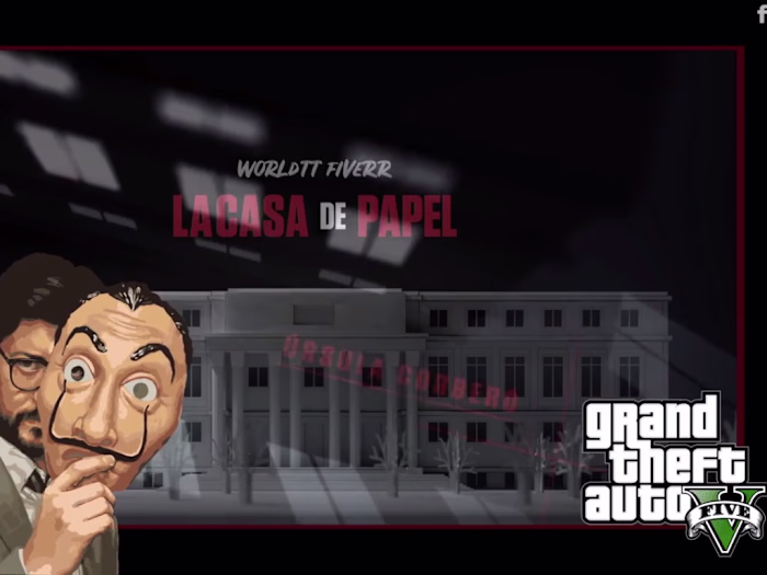 Create gta5 classic game intro