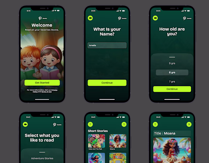 Kids Book App